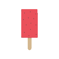 thenicecompanynl summer nice ice fruit Sticker