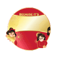 Aunties Sticker by KITKATMalaysia