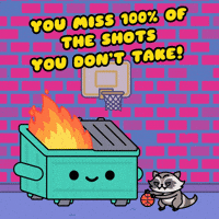 Basketball Trash GIF by 100% Soft