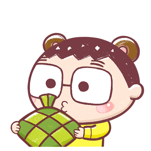 Raya Aidilfitri Sticker by Bear Boss Buddies