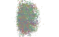 Rainbow Pattern Sticker by Quasi Crystals