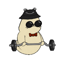 Work Out Fun Sticker by Sappy Seals Community