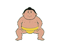 Japan Wrestler Sticker