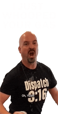 Wrestling Scream Sticker by Dispatch Plumbing, Heating & Air Conditioning