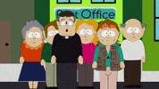 crowd gathering GIF by South Park 