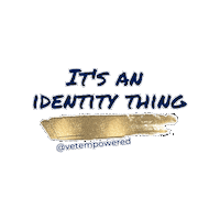Identity Sticker by Vet Empowered