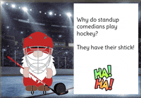 Hockey Gnome GIF