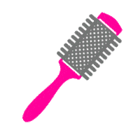 hair brush Sticker by Blo Blow Dry Bar