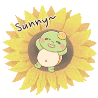 Happy Flower Sticker