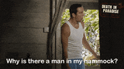 Confusion Dip GIF by Death In Paradise