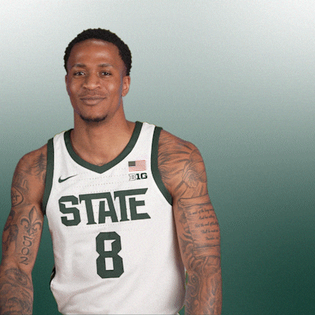 Msu Msubasketball GIF by Michigan State Athletics