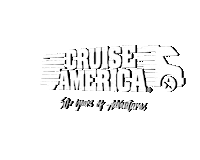 CruiseAmerica vacation trailer road trip use Sticker