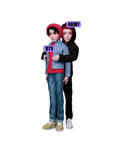 Bts Sticker by Mattel