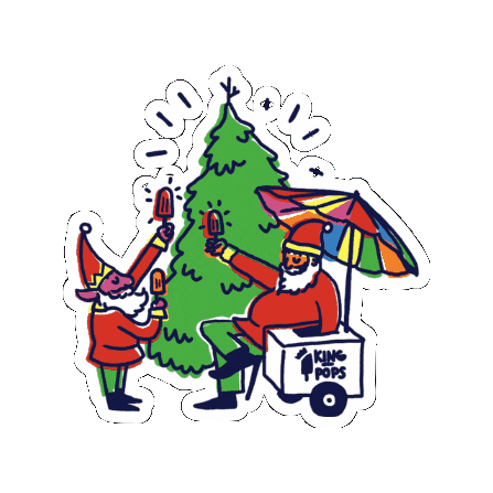 Koptreeelves Sticker by King of Pops