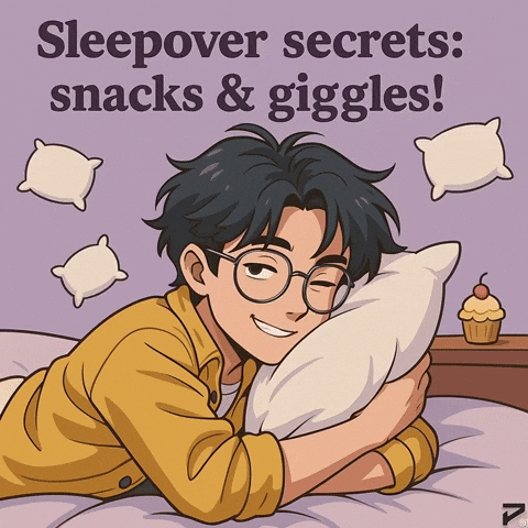 Midnight Snack Sleepover GIF by Persona