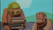 clasharama books hole clash royale puppets GIF