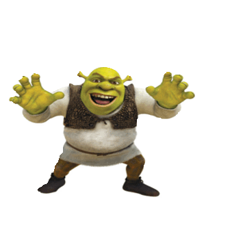 boo shrek STICKER by imoji