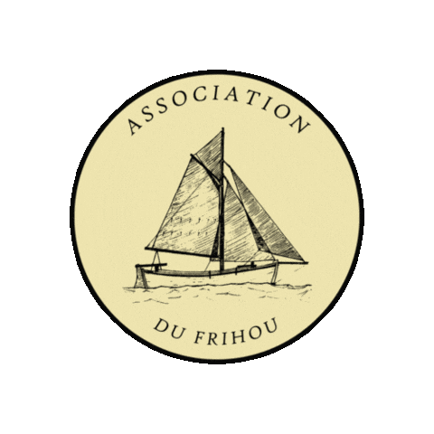 Sailing Sailor Sticker by Association du Frihou