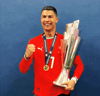 Celebrating Cristiano Ronaldo GIF