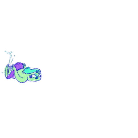 Fishman Swimming Sticker by Eisprung Animation Studio