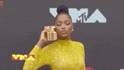 Red Carpet Phone GIF by 2020 MTV Video Music Awards