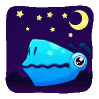 Sleepy Stars Sticker