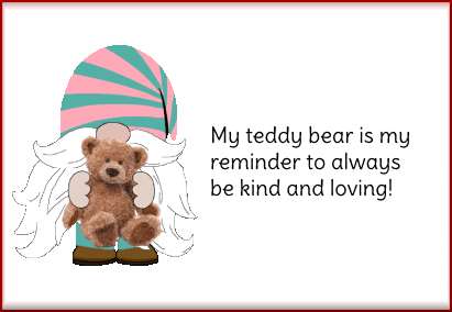 Teddy Bear Gnome GIF