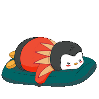 Tired Work Sticker by Pudgy Penguins