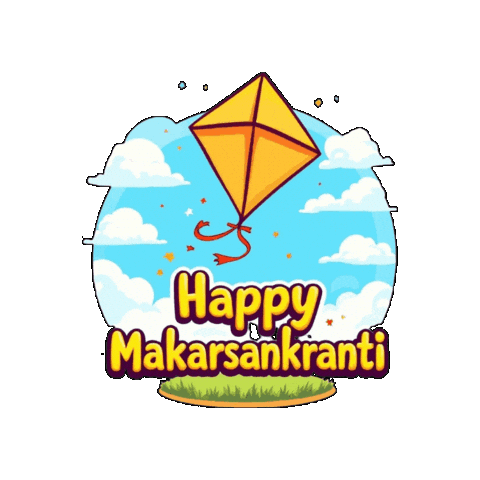 Happy Makar Sankranti Sticker