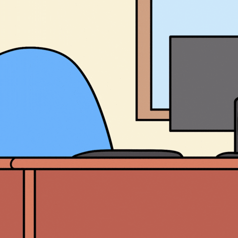 Animation Looking GIF