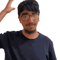 Angry Hand On Head Sticker