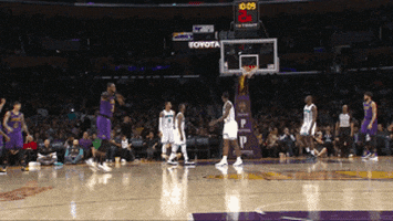 count it los angeles GIF by NBA