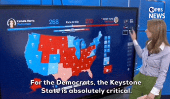 Kamala Harris Election GIF by PBS News