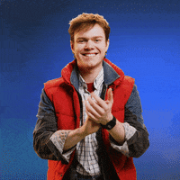 Marty Mcfly Clap GIF by Back To The Future the Musical