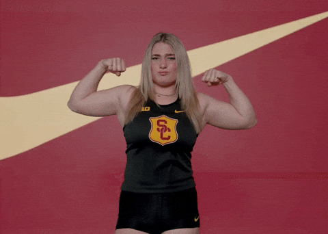 Track And Field GIF by USC Trojans