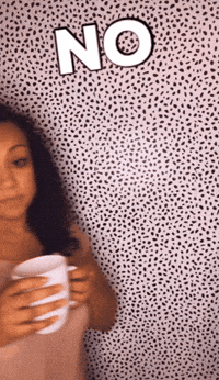 No Way Not A Chance GIF by VidaChic