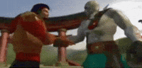 Mortal Kombat Handshake GIF