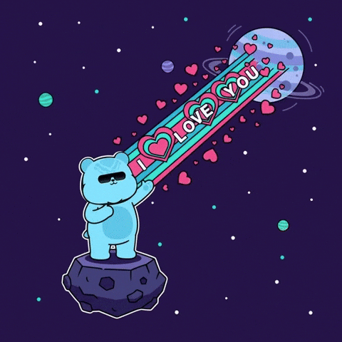 I Love You GIF by Kanpai Pandas