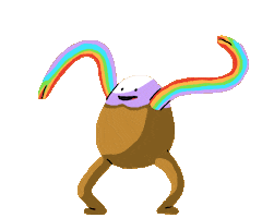 Happy Creme Egg Sticker by Neil Sanders