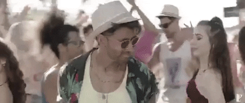 War Ghungroo GIF by Hrithik Roshan