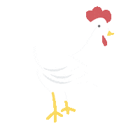Chicken Sticker by FNBO