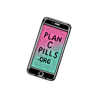 plancpills phone healthcare abortion medication Sticker