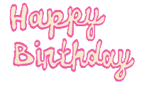 Happy Birthday Party Sticker