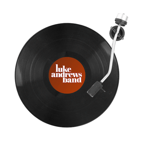 Vinyl Sticker by Luke Andrews Band