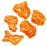 Chicken Snacks Sticker