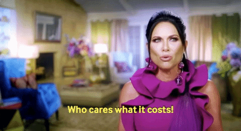 real housewives of dallas money GIF by leeannelocken