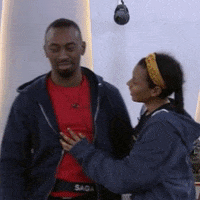 Walk Touching GIF by Big Brother Naija