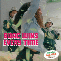 Celebration Confetti GIF by Avocados From Mexico