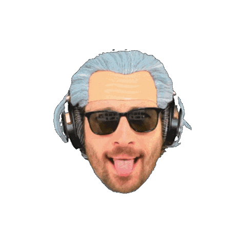 Mocking Funny Face Sticker