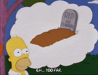 Sad Season 3 GIF by The Simpsons